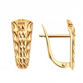 Золотые серьги МАГНАТ МА 011804 МА 011804 фото